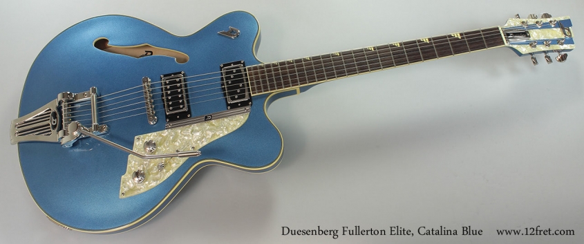 Duesenberg Fullerton Elite, Catalina Blue Full Front View