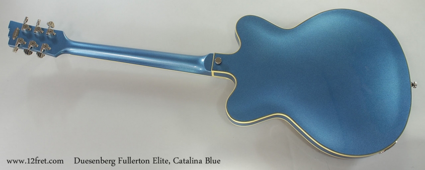 Duesenberg Fullerton Elite, Catalina Blue Full Rear View