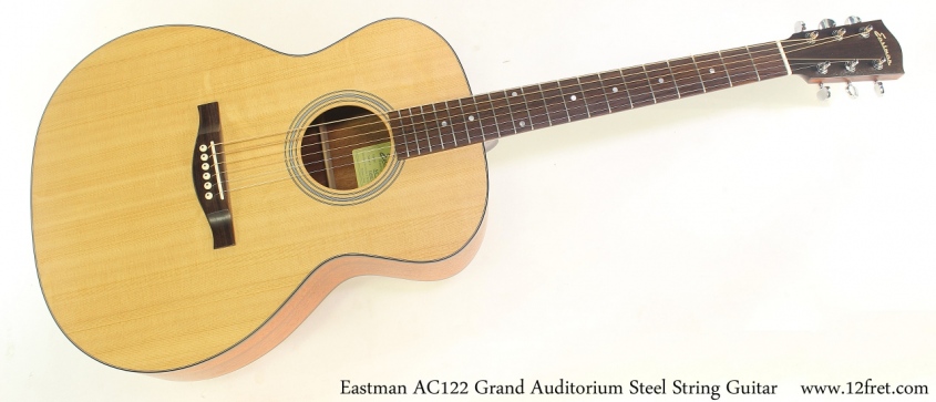 Eastman AC122 Grand Auditorium Steel String Guitar Full Front View