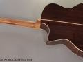 Eastman AC822CE-FF Fan Fret Full Rear View