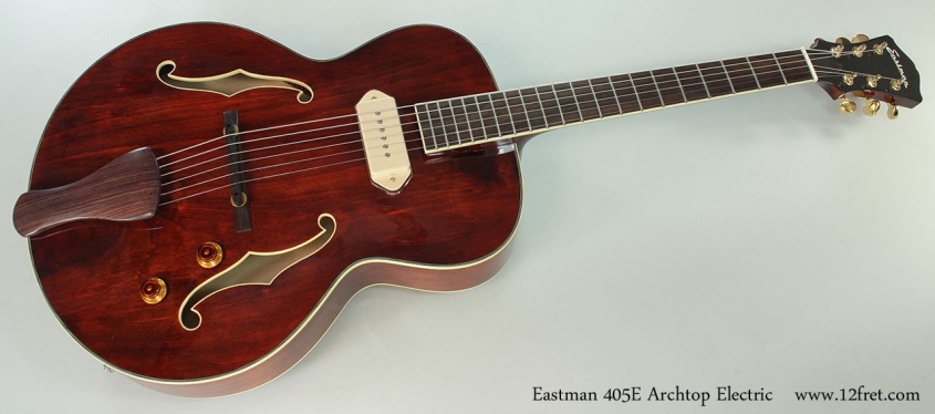Eastman 405E Archtop Electric Full Front View