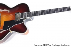 Eastman AR803ce Archtop Sunburst, 2008 Full Front View