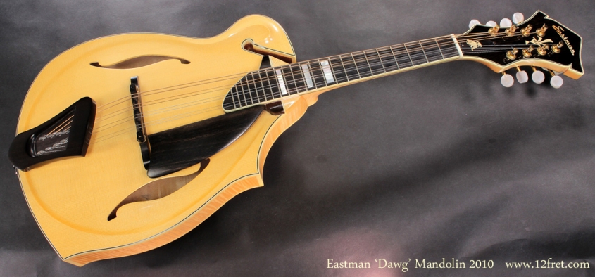 Eastman Dawg Mandolin 2010 full front view