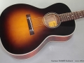 Eastman E1000SS Sunburst Steel String  top