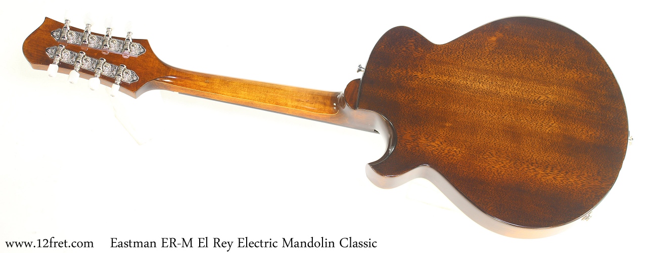 Eastman ER-M El Rey Electric Mandolin Classic Full Rear View