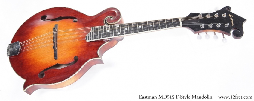 Eastman MD515 F-Style Mandolins Full Front View