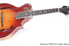 Eastman MD515 F-Style Mandolins Full Front View