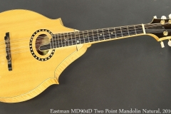 Eastman MD904D Two Point Mandolin Natural, 2010 Full Front View