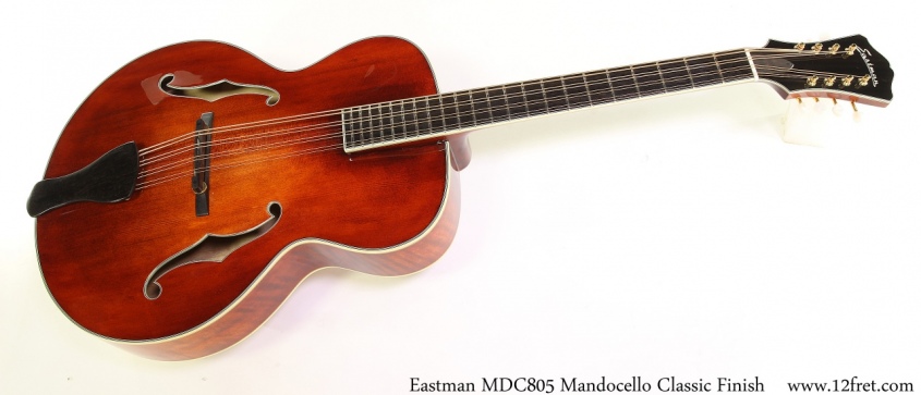 Eastman MDC805 Mandocello Classic Finish Full Front View