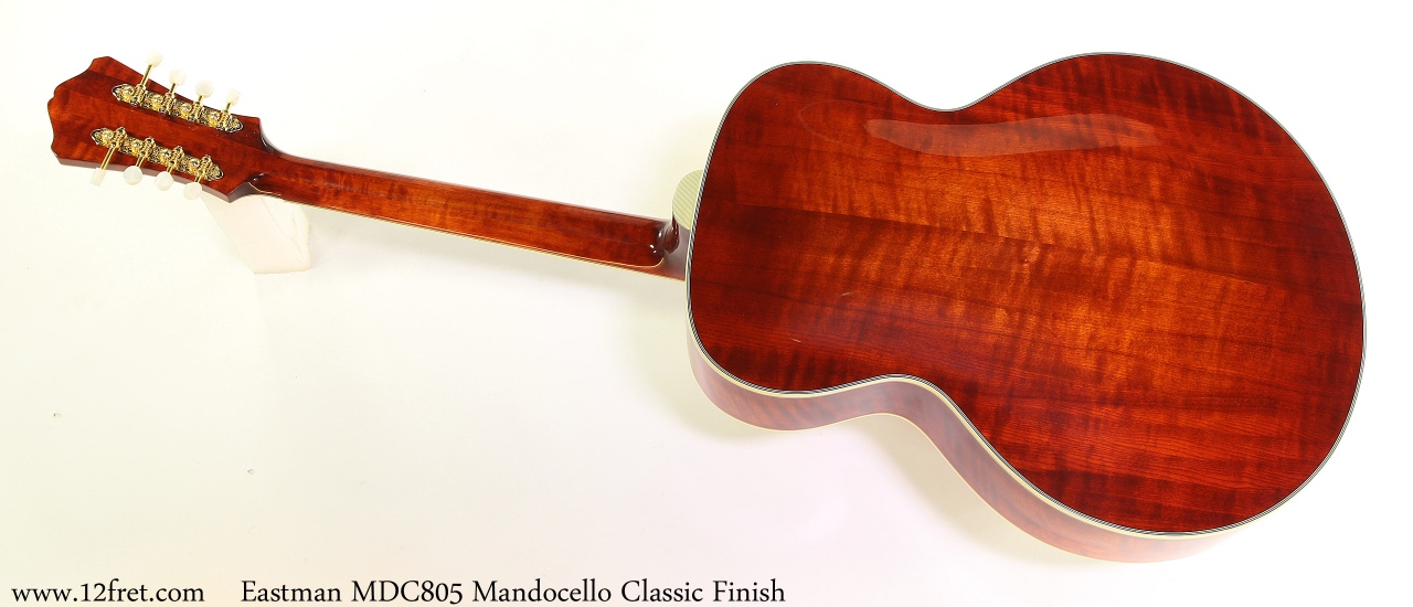 Eastman MDC805 Mandocello Classic Finish Full Rear View