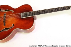 Eastman MDC805 Mandocello Classic Finish Full Front View