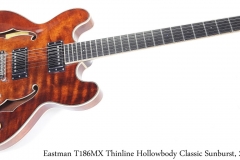 Eastman T186MX Thinline Hollowbody Classic Sunburst, 2011 Full Front View