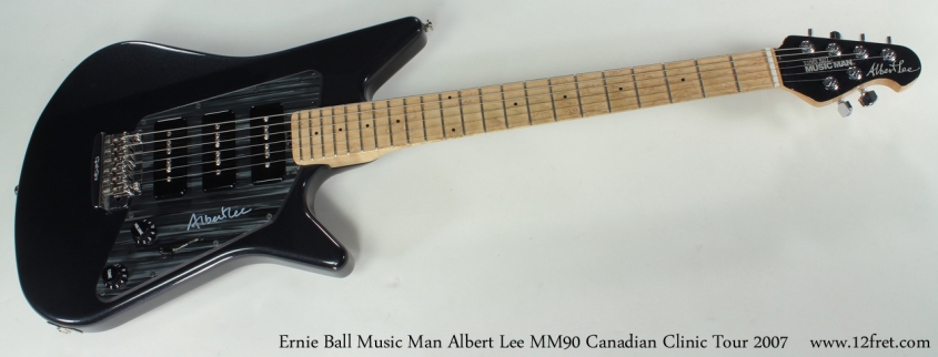 Ernie Ball Music Man Albert Lee MM90 Canadian Clinic Tour 2007 full front view