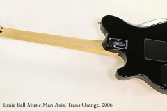 Ernie Ball Music Man Axis, Trans Orange, 2006   Full Rear View