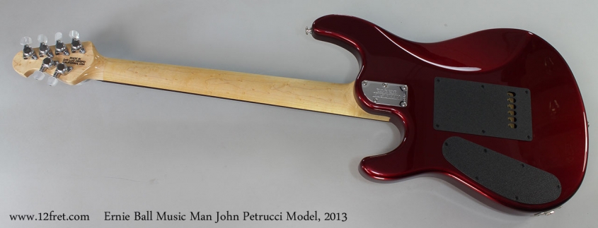 Ernie Ball Music Man John Petrucci Model, 2013 Full Rear View