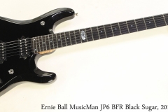 Ernie Ball MusicMan JP6 BFR Black Sugar, 2011 Full Front View