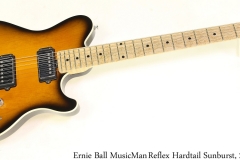 Ernie Ball MusicManReflex Hardtail Sunburst, 2016 Full Front View