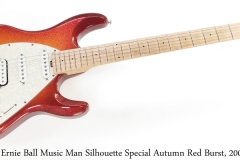 Ernie Ball Music Man Silhouette Special Autumn Red Burst, 2001 Full Front View