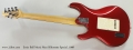 Ernie Ball Music Man Silhouette Special, 1998 Full Rear VIew