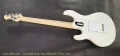 Ernie Ball Music Man Silhouette White, 2017 Full Rear View