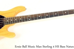 Music Man Sterling 4 HS Bass Natural, 2006 Full Front View