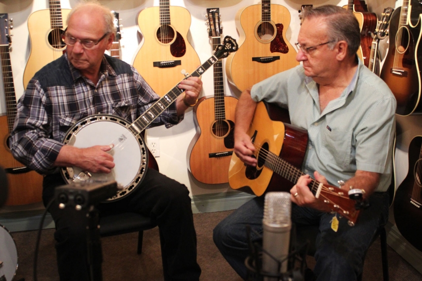 Eddy Poirer and Gerrry McCaie Play Bluegrass at The Twelfth Fret