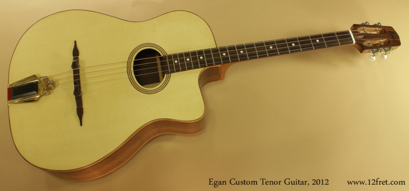 Egan Custom Tenor Guitar 2012 full front view