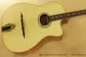 Egan Custom Tenor Guitar 2012 top