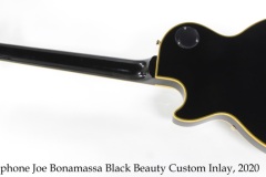 Epiphone Joe Bonamassa Black Beauty Custom Inlay, 2020 Full Rear View