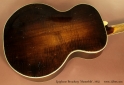 Epiphone Broadway Masterbilt, 1932 back