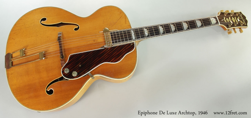 Epiphone DeLuxe Archtop, 1946 Full Front View