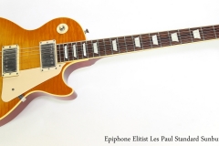 Epiphone Elitist Les Paul Standard Sunburst, 2004  Full Front View