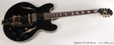 Epiphone ES-355 Ebony full front view