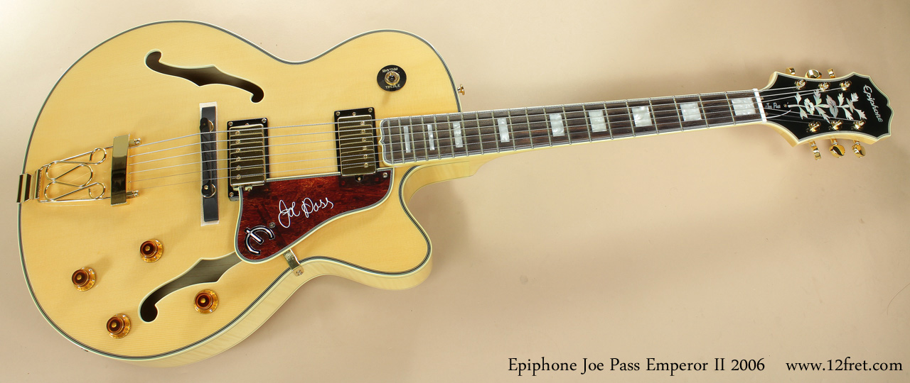 2006 Epiphone Joe Pass Emperor II | www.12fret.com