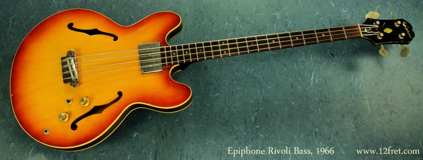 Epiphone Rivoli Bass 1966 full front