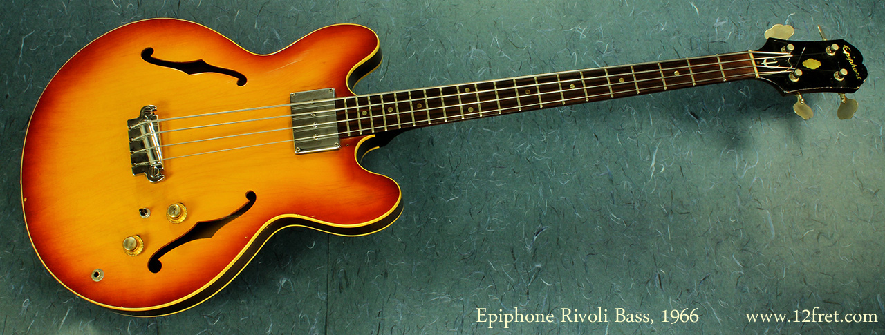 Epiphone Rivoli Bass, 1966 | www.12fret.com
