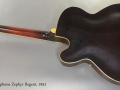 Epiphone Zephyr Regent 1951 full rear view