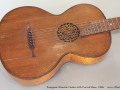 European Acoustic Guitar with Carved Rose, 1920s  Top