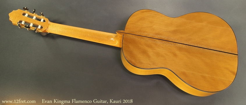 Evan Kingma Flamenco, Kauri 2018 Full Rear View