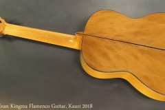 Evan Kingma Flamenco, Kauri 2018 Full Rear View