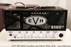 EVH LBX 5051iii Lunchbox and Cabinet White, 2019 Head Front View