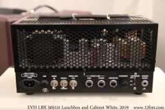EVH LBX 5051iii Lunchbox and Cabinet White, 2019 Head Rear View