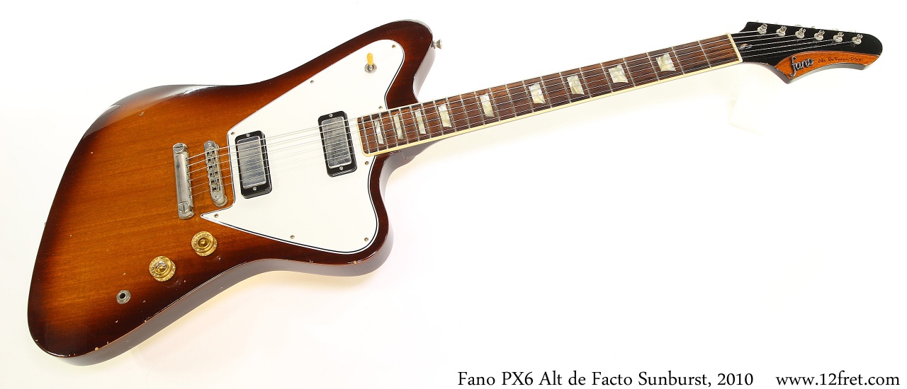 Fano PX6 Alt de Facto Sunburst 2010 www.12fret