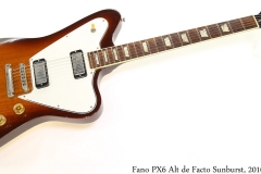 Fano PX6 Alt de Facto Sunburst, 2010 Full Front View