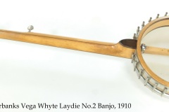 Fairbanks Vega Whyte Laydie No.2 Banjo, 1910 Full Rear View