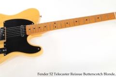 Fender 52 Telecaster Reissue Butterscotch Blonde, 1996 Full Front View