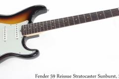 Fender 59 Reissue Stratocaster Sunburst, 2013 Full Front View