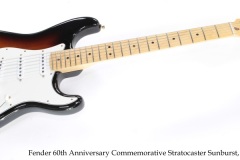 Fender 60th Anniversary Commemorative Stratocaster Sunburst, 2014 Full Front View