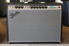 Fender 68 Custom Vibrolux Reverb Amp, 2014 Full Front View
