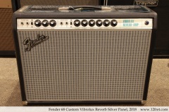 Fender 68 Custom Vibrolux Reverb Silver Panel, 2018 Full Front View